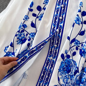 Royal Porcelain Bloom Gown