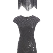 Gatsby Glam Fringe Cocktail Dress