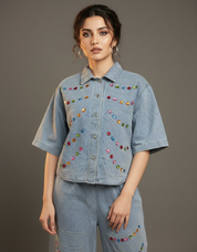 Stone Denim cord set