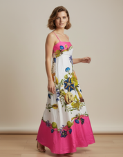 Citrus Grove Floral  Gown
