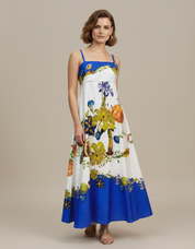 Citrus Grove Floral  Gown