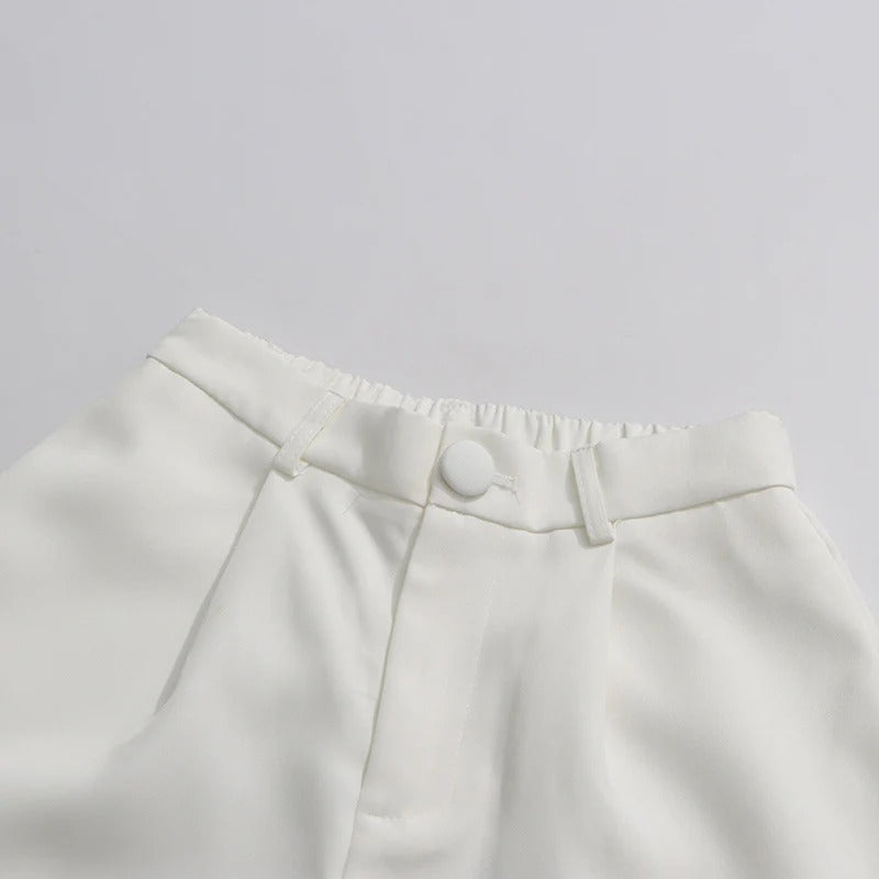 High-Waist Sequin Wide-Leg Pants