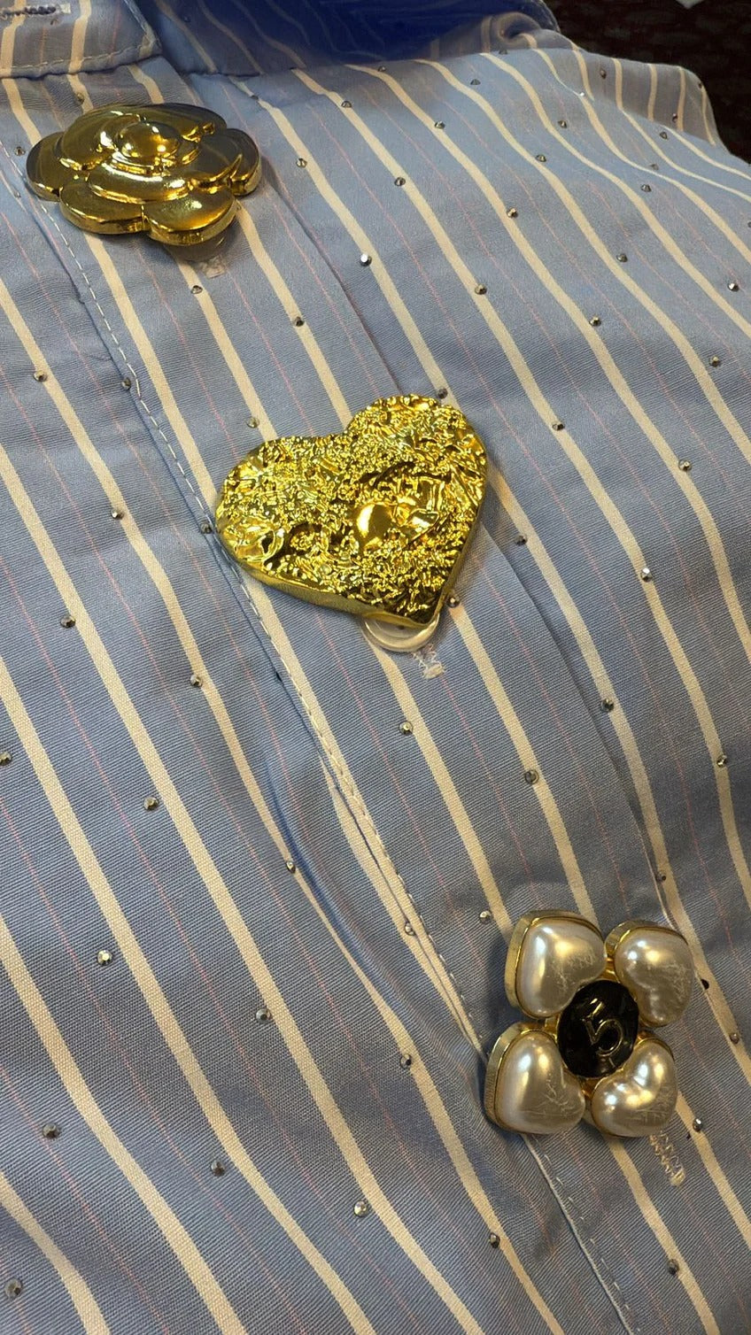 Ocean Mist Striped blue Tunic Dress