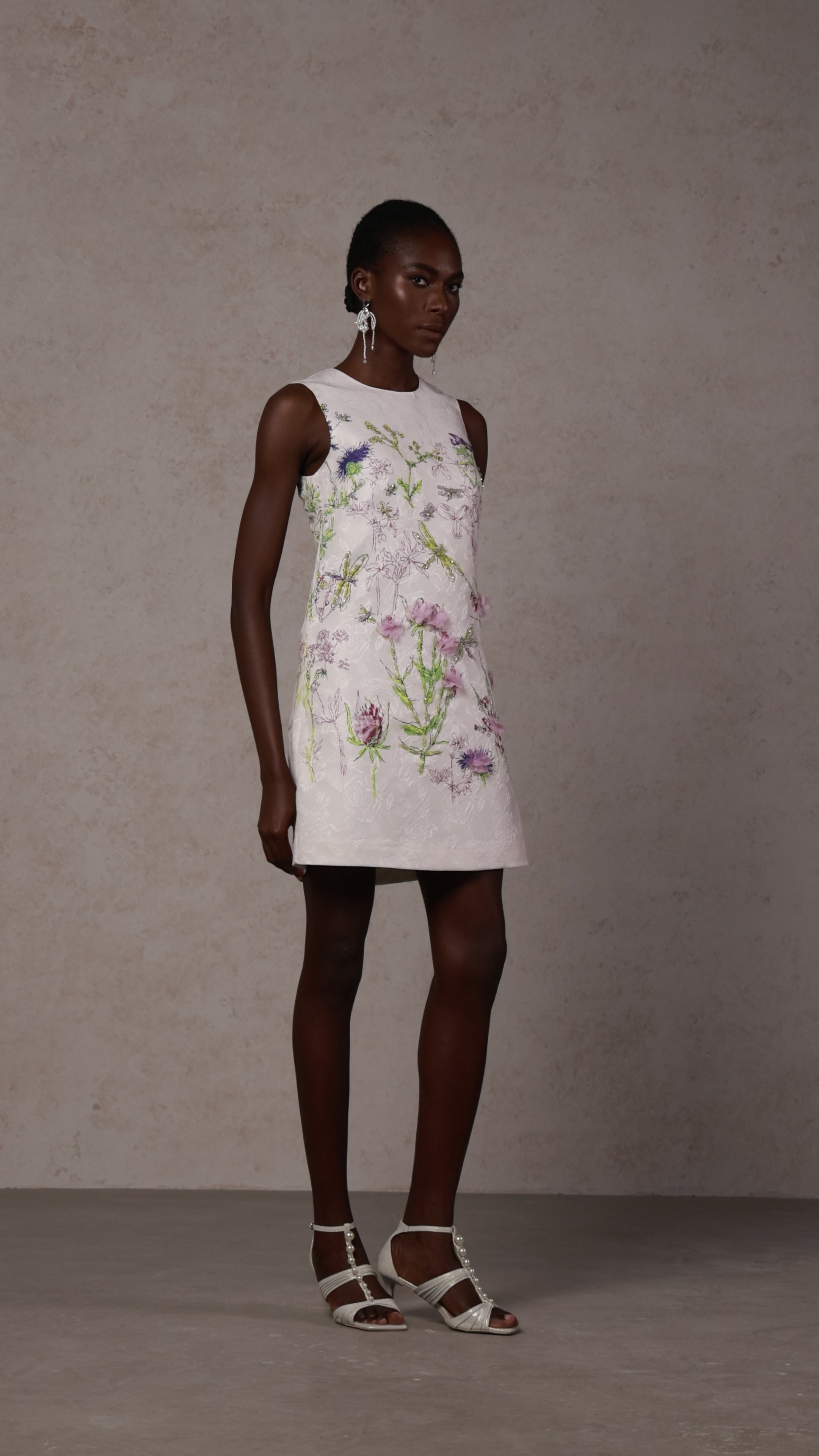 Petite Fleur Shift Dress