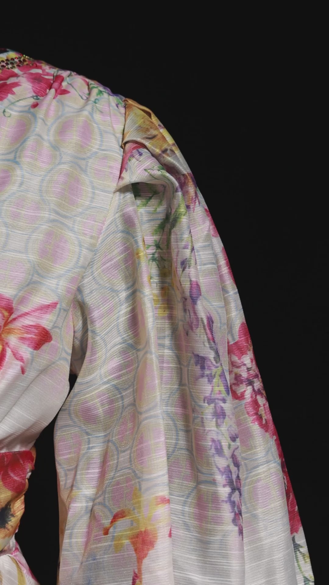 Floral Mirage Tunic Dress