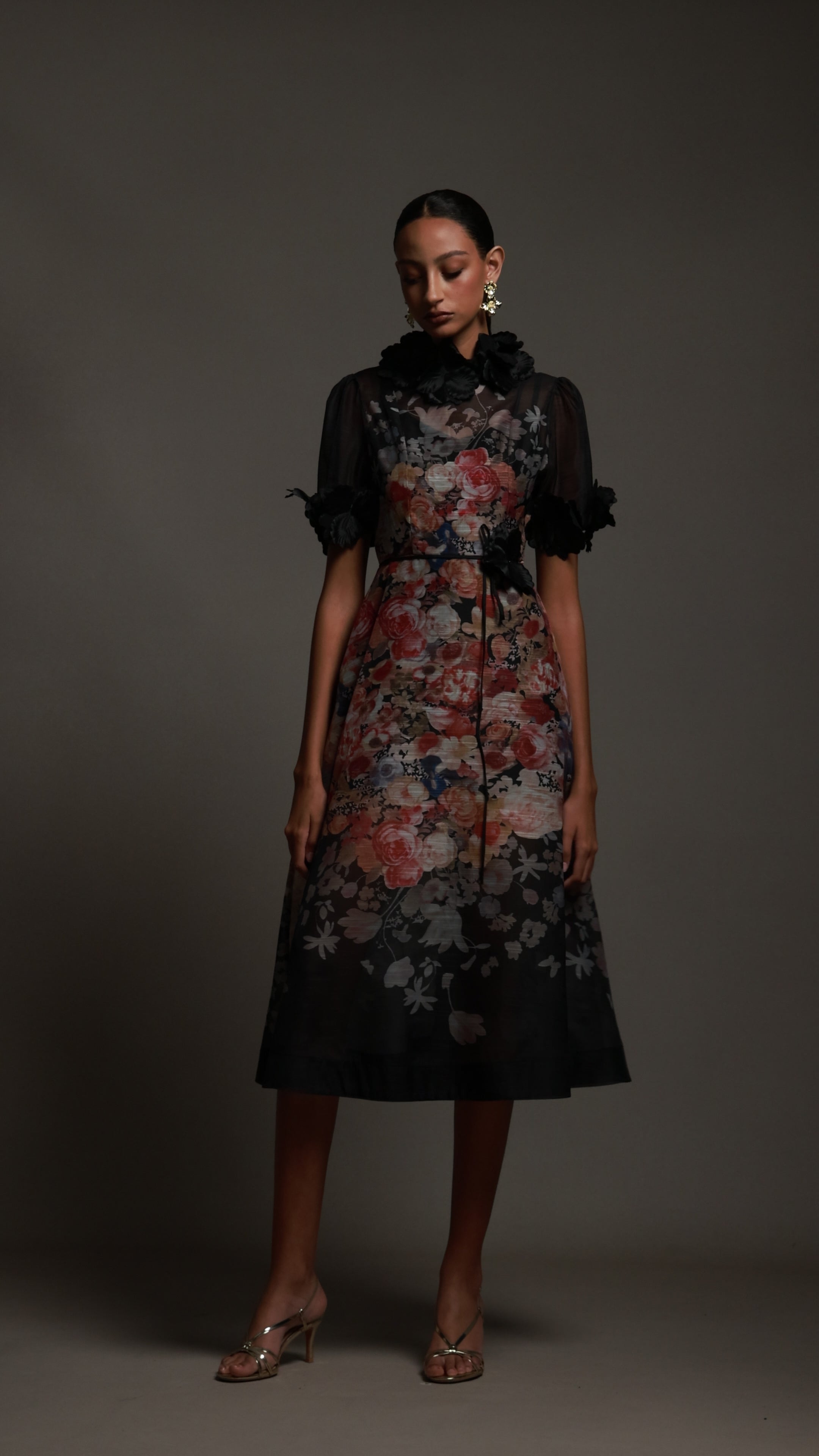 Twilight Garden A-line Dress