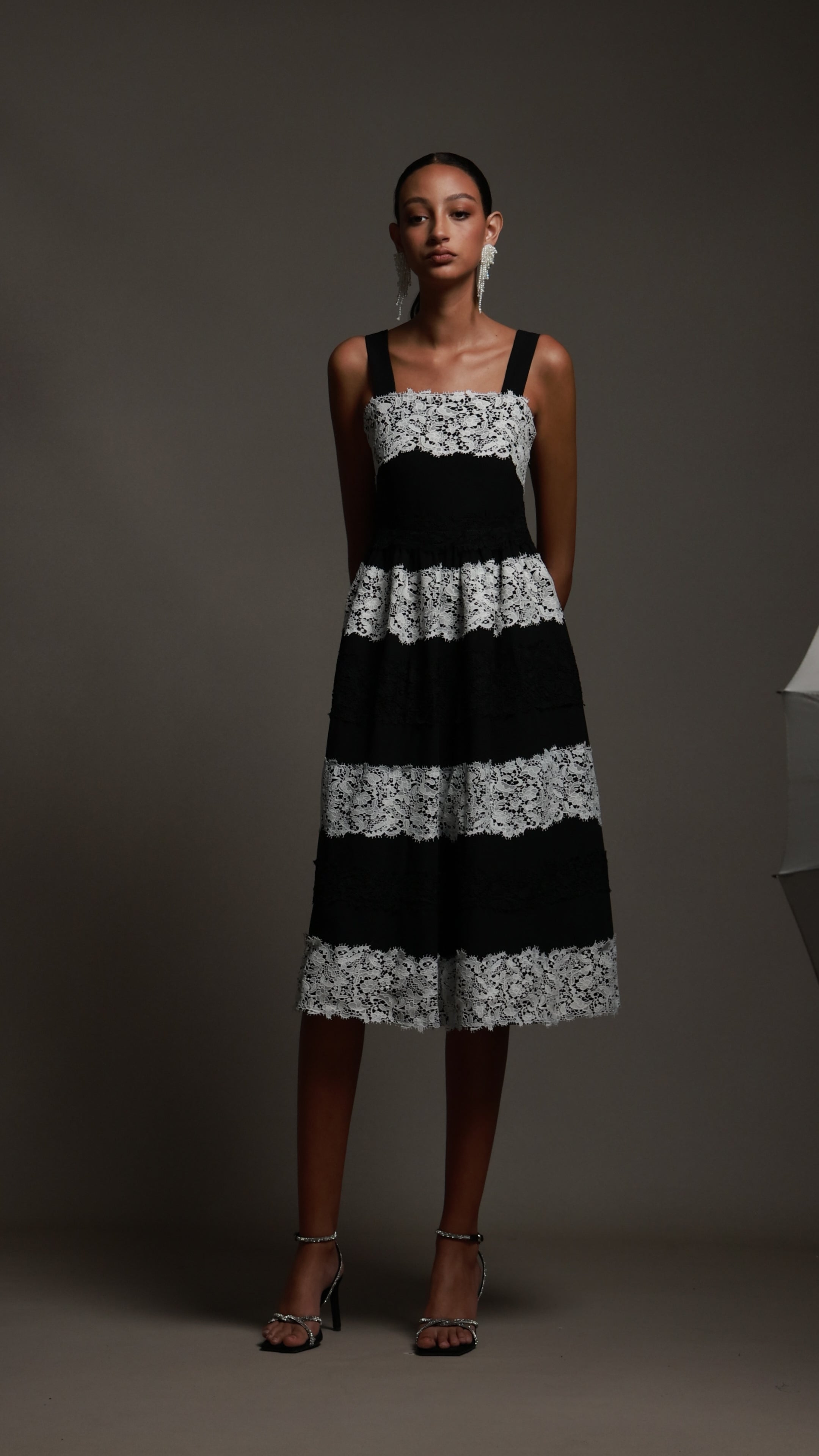 Monochrome Lace Harmony