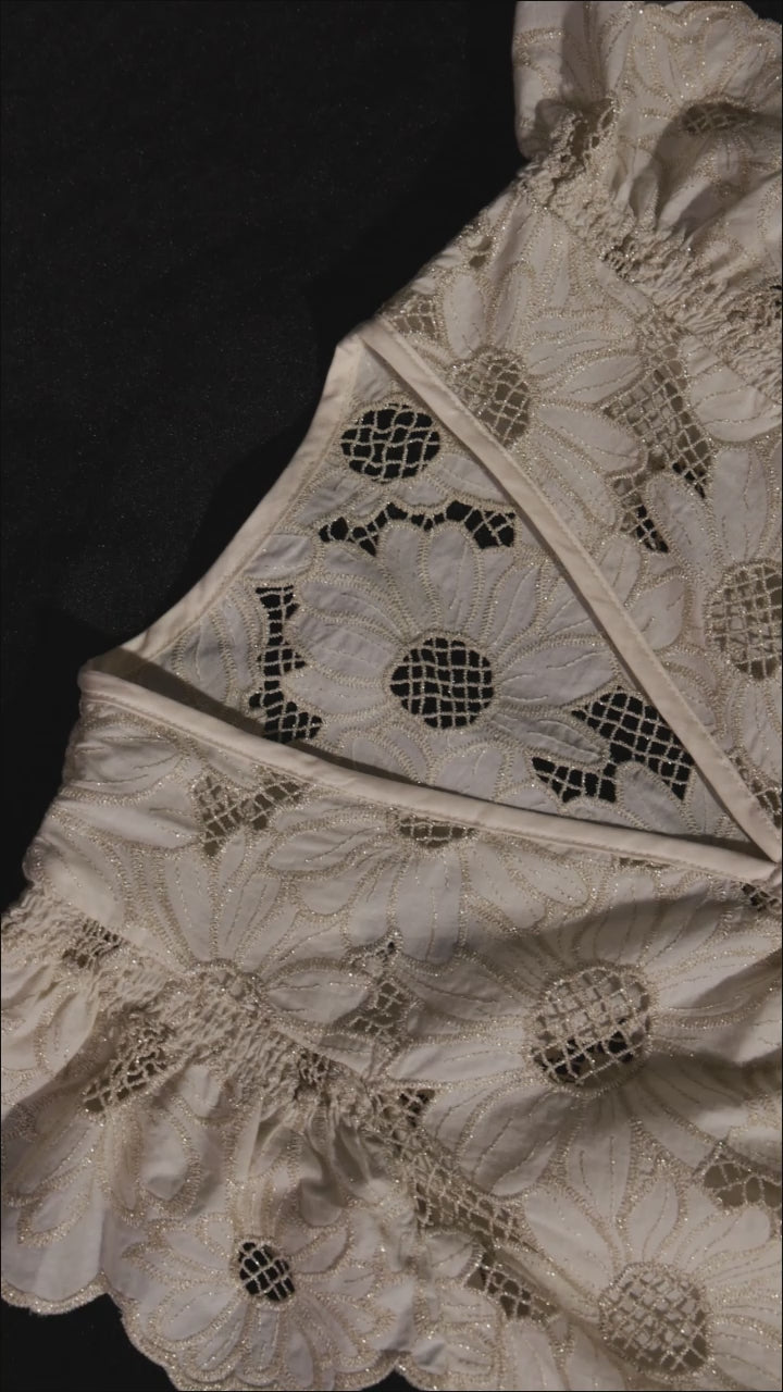 Vintage Bloom Lace Dress