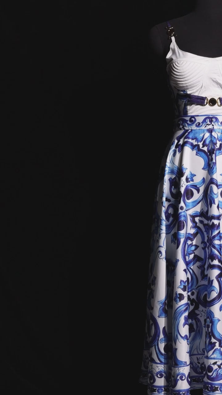 Royal Delft Bloom Skirt & Top