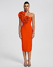 Ebon Elegance Sleek Dress